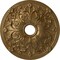 Ekena Millwork Jamie Ceiling Medallion (Fits Canopies up to 3 7/8"), 23 5/8"OD x 3 7/8"ID x 2 1/8"P, Pale Gold CM23JAPAS - alternate 1